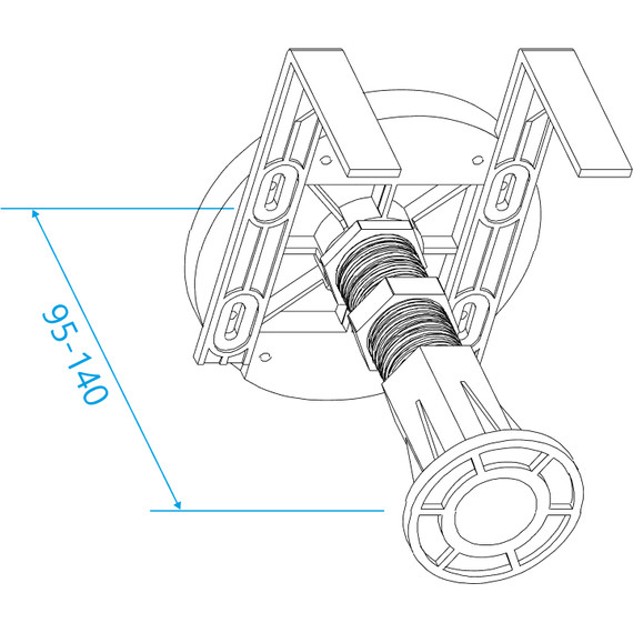 Ножки для душевого поддона RGW N-01 (10) 03230111-31 - 6 Ножки для душевого поддона RGW N-01 (10) 03230111-31 фото 6