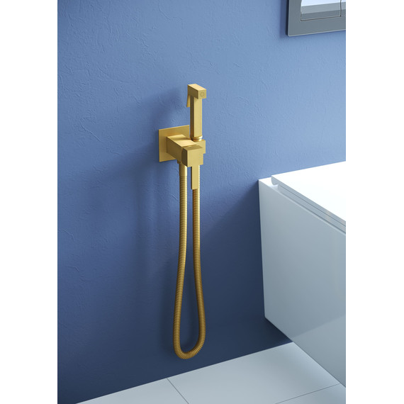 Набор для гигиенического душа RGW Shower Panels SP-212Gb 581408212-06, золото - 2 Набор для гигиенического душа RGW Shower Panels SP-212Gb 581408212-06, золото фото 2