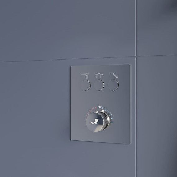 Душевая система для ванны с термостатом RGW SP-370 511408370-01 фото 4