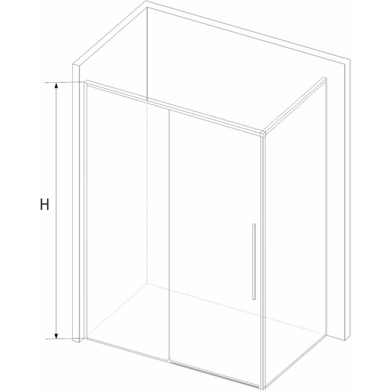 Душевое ограждение RGW SV-42-1B 130x90 см 323242139-014, чёрный/прозрачное фото 3