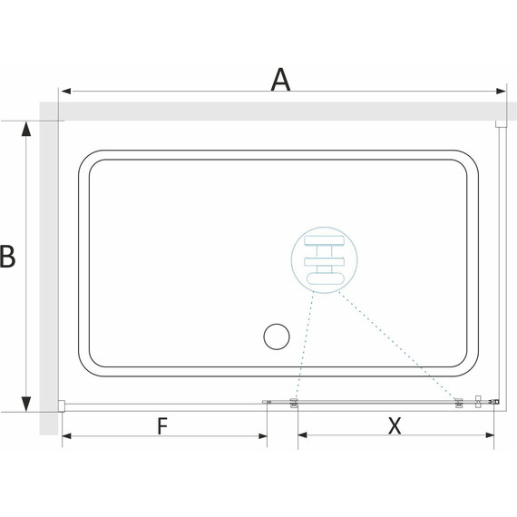 Душевое ограждение RGW SV-42-1B 130x100 см 323242130-014, чёрный/прозрачное фото 4