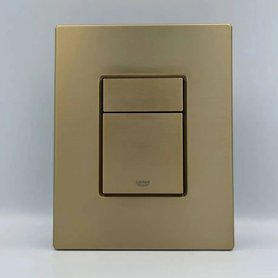 Кнопка смыва Grohe Skate Cosmopolitan 38732GN0, золото брашированное фото 3
