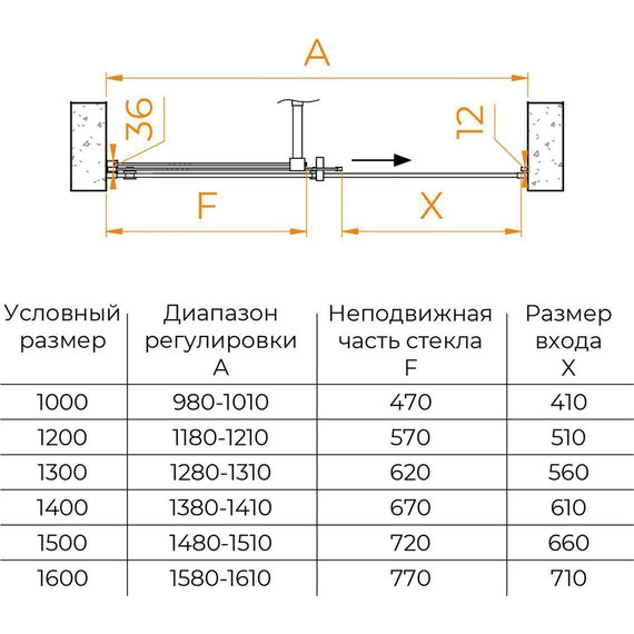 Душевая дверь RGW TO-18B 150 см 41071815-14, чёрный/прозрачное - 5 Душевая дверь RGW TO-18B 150 см 41071815-14, чёрный/прозрачное фото 5