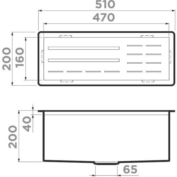 Встраиваемая сушилка для посуды Omoikiri DRY-04 GB 4999128, графит фото 2