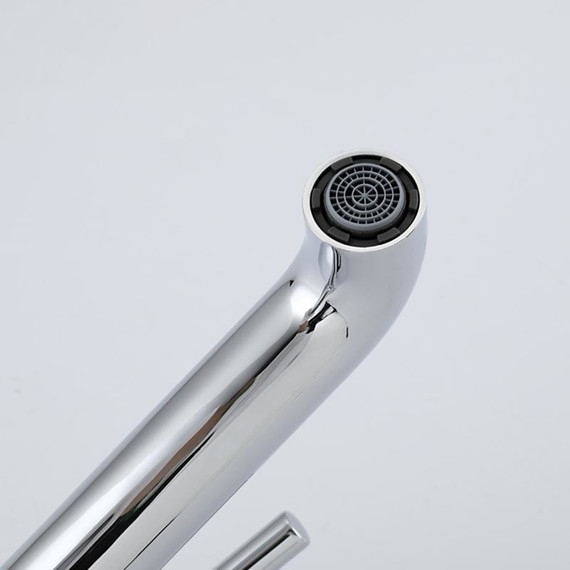 Смеситель для раковины высокий Gappo G06 G1006-2, Цвет производителя: хром фото 4