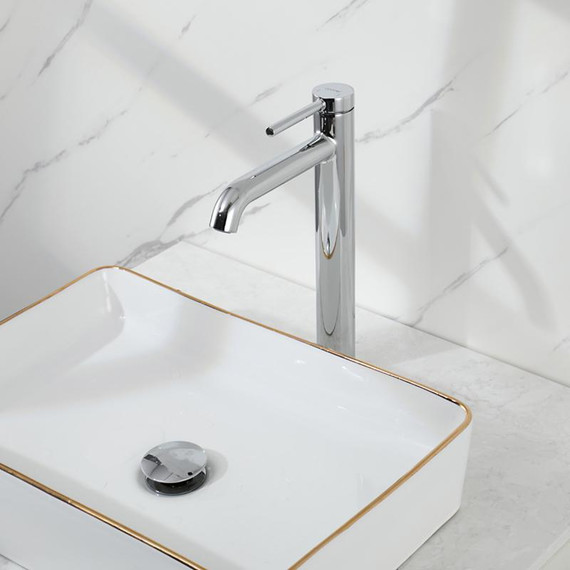 Смеситель для раковины высокий Gappo G06 G1006-2, Цвет производителя: хром фото 13