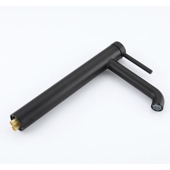 Смеситель для раковины высокий Gappo G06-6 G1006-26, чёрный, Цвет производителя: чёрный фото 3