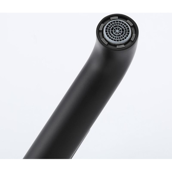 Смеситель для раковины высокий Gappo G06-6 G1006-26, чёрный, Цвет производителя: чёрный фото 4