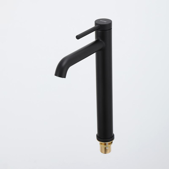 Смеситель для раковины высокий Gappo G06-6 G1006-26, чёрный, Цвет производителя: чёрный фото 8