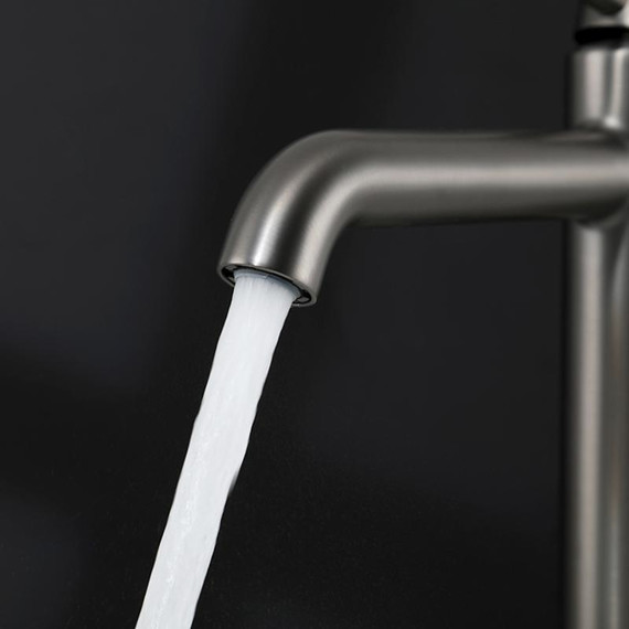 Смеситель для раковины высокий Gappo G06-9 G1006-29, оружейная сталь, Цвет производителя: оружейная сталь - 16 Смеситель для раковины высокий Gappo G06-9 G1006-29, оружейная сталь, Цвет производителя: оружейная сталь фото 16