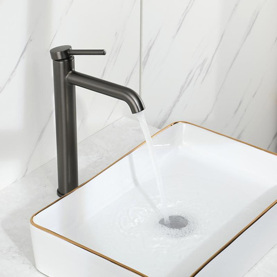 Смеситель для раковины высокий Gappo G06-9 G1006-29, оружейная сталь, Цвет производителя: оружейная сталь - 19 Смеситель для раковины высокий Gappo G06-9 G1006-29, оружейная сталь, Цвет производителя: оружейная сталь фото 19