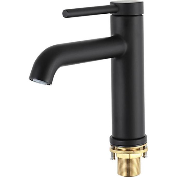 Смеситель для раковины Gappo G06-6 G1006-6, чёрный, Цвет производителя: чёрный фото 