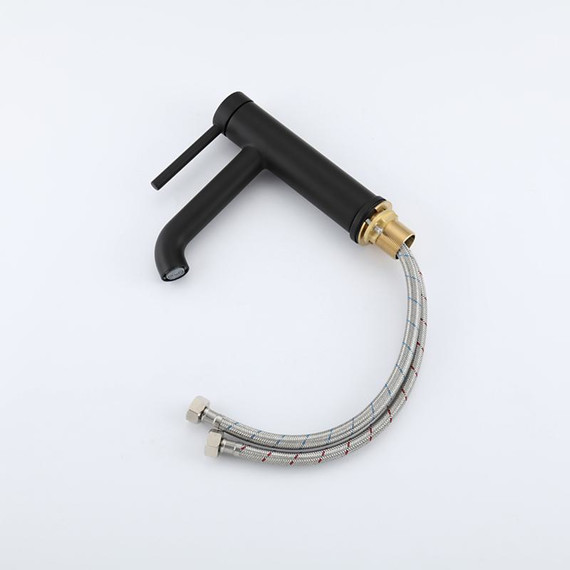 Смеситель для раковины Gappo G06-6 G1006-6, чёрный, Цвет производителя: чёрный фото 12