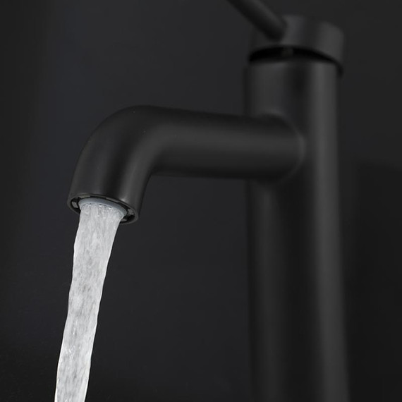 Смеситель для раковины Gappo G06-6 G1006-6, чёрный, Цвет производителя: чёрный фото 17