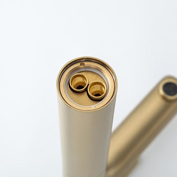 Смеситель для раковины высокий Gappo G48-3 G1048-32, золото сатин, Цвет производителя: золото сатин фото 17