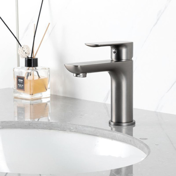 Смеситель для раковины Gappo G48-9 G1048-9, оружейная сталь, Цвет производителя: оружейная сталь - 2 Смеситель для раковины Gappo G48-9 G1048-9, оружейная сталь, Цвет производителя: оружейная сталь фото 2