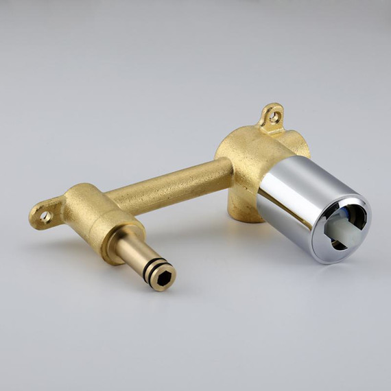 Смеситель для раковины настенный Gappo G06 G1206, Цвет производителя: хром фото 5