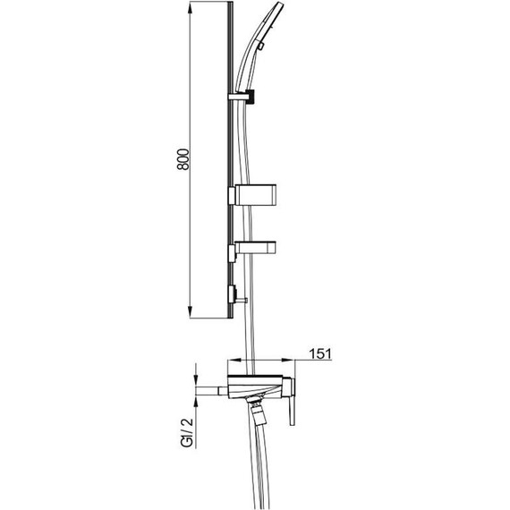 Смеситель для ванны Gappo G96 G3296-26, чёрный, Цвет производителя: чёрный фото 2