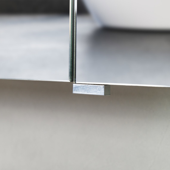 Зеркало-шкаф BelBagno SPC-3A-DL-BL-1200 120 см, хром - 7 Зеркало-шкаф BelBagno SPC-3A-DL-BL-1200 120 см, хром фото 7