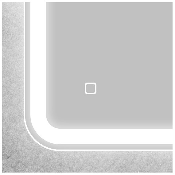 Зеркало BelBagno SPC-MAR-600-600-LED-TCH 60 см фото 5