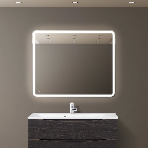 Зеркало BelBagno SPC-MAR-1000-800-LED-TCH 100 см - 8 Зеркало BelBagno SPC-MAR-1000-800-LED-TCH 100 см фото 8