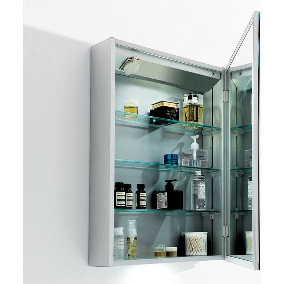 Зеркало-шкаф BelBagno SPC-1A-DL-BL-600 60 см, хром фото 10