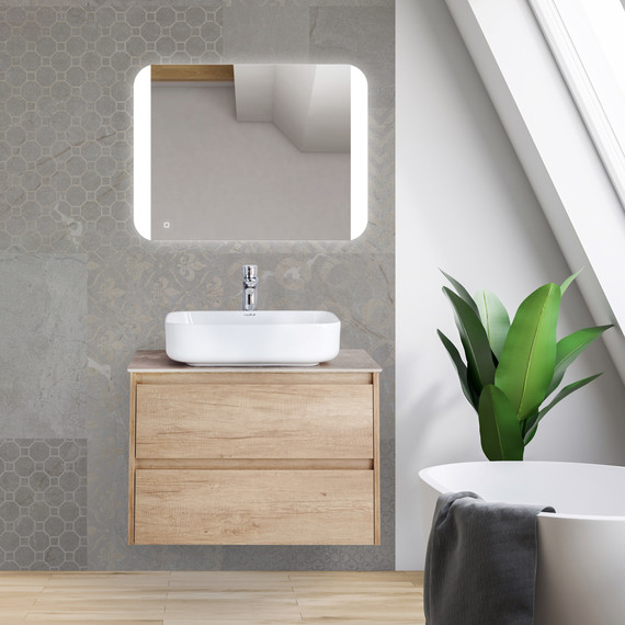 Зеркало BelBagno SPC-CEZ-700-600-LED-TCH 70 см фото 8