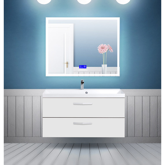 Зеркало BelBagno 100х80 см SPC-GRT-1000-800-LED-TCH-RAD - 9 Зеркало BelBagno 100х80 см SPC-GRT-1000-800-LED-TCH-RAD фото 9