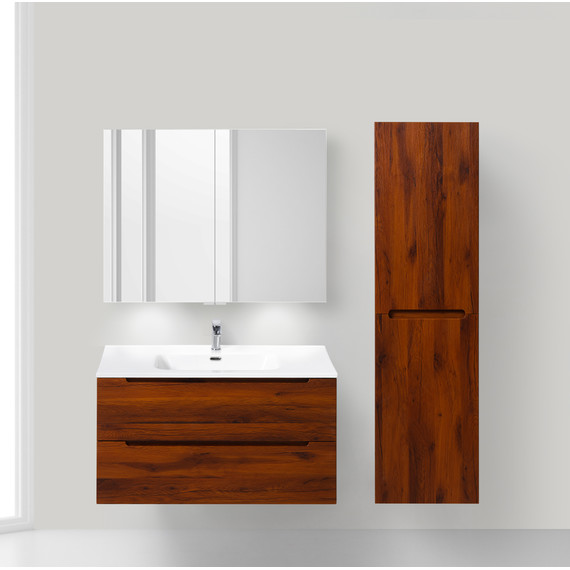 Зеркало-шкаф BelBagno SPC-2A-DL-BL-800 80 см, хром фото 9