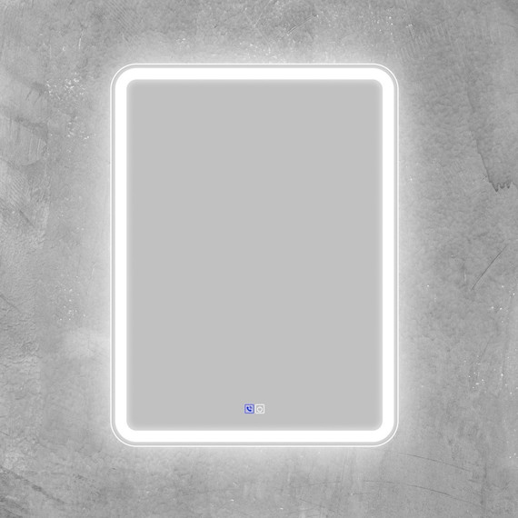 Зеркало BelBagno 60х80 см SPC-MAR-600-800-LED-TCH-PHONE фото 3