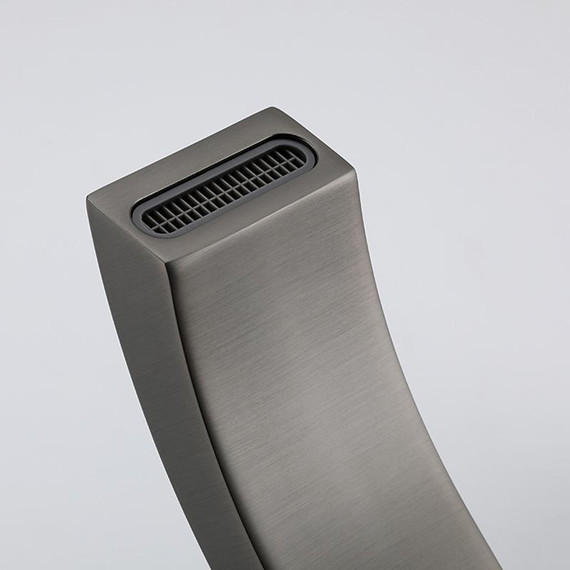 Душевая стойка с выдвижным изливом Gappo G07-9 G2407-9, оружейная сталь фото 6