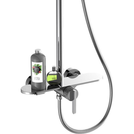 Душевая стойка Gappo G95 G2495-91, Цвет производителя: хром - 9 Душевая стойка Gappo G95 G2495-91, Цвет производителя: хром фото 9