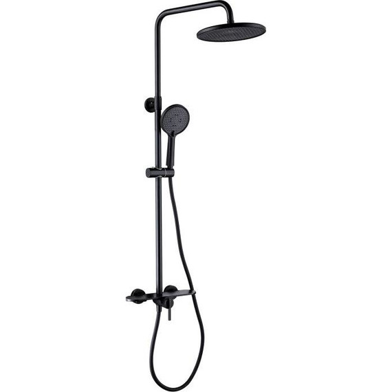 Душевая стойка Gappo G95 G2495-96, чёрный, Цвет производителя: чёрный фото 