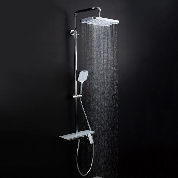 Душевая стойка Gappo G96 G2496-10, Цвет производителя: хром фото 3