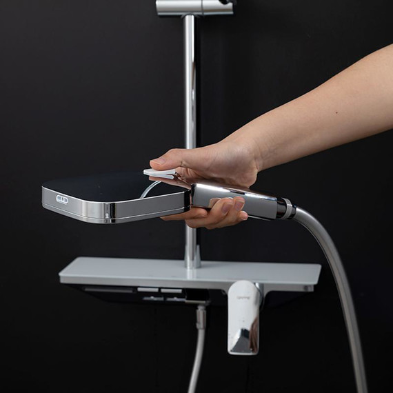 Душевая стойка Gappo G96 G2496-10, Цвет производителя: хром фото 10