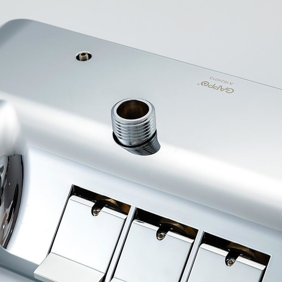 Душевая стойка Gappo G96 G2496-10, Цвет производителя: хром фото 21