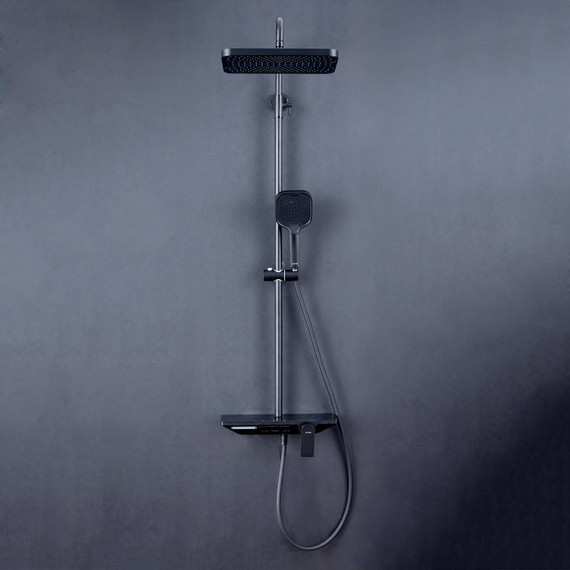 Душевая стойка Gappo G96 G2496-16, чёрный, Цвет производителя: чёрный фото 4