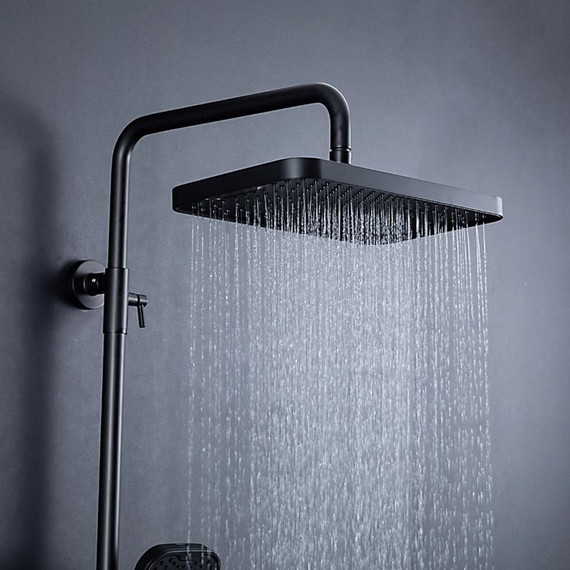 Душевая стойка Gappo G96 G2496-16, чёрный, Цвет производителя: чёрный фото 6