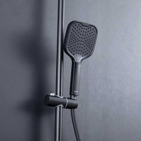 Душевая стойка Gappo G96 G2496-16, чёрный, Цвет производителя: чёрный фото 11