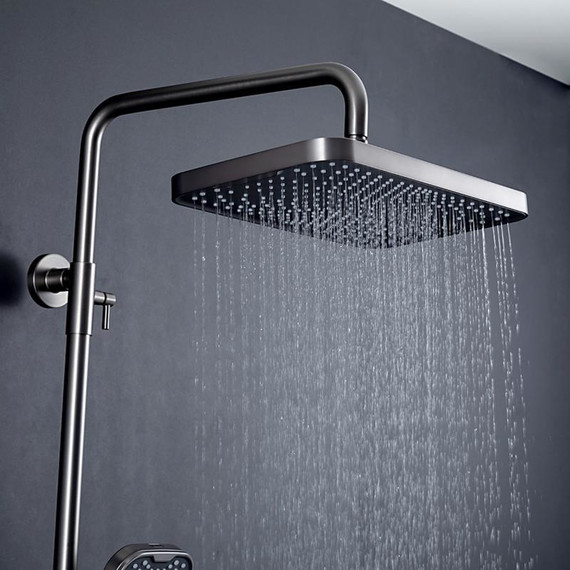 Душевая стойка Gappo G96 G2496-19, оружейная сталь, Цвет производителя: оружейная сталь фото 13