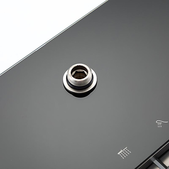 Душевая стойка Gappo G96 G2496-19, оружейная сталь, Цвет производителя: оружейная сталь фото 17