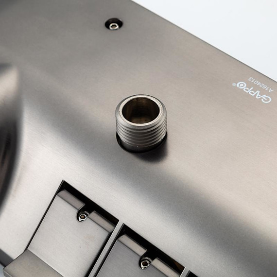 Душевая стойка Gappo G96 G2496-19, оружейная сталь, Цвет производителя: оружейная сталь фото 19