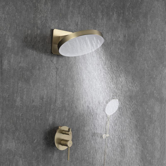 Душевая система для ванны Gappo G06-3 G7106-3, золото сатин, Цвет производителя: золото сатин - 4 Душевая система для ванны Gappo G06-3 G7106-3, золото сатин, Цвет производителя: золото сатин фото 4