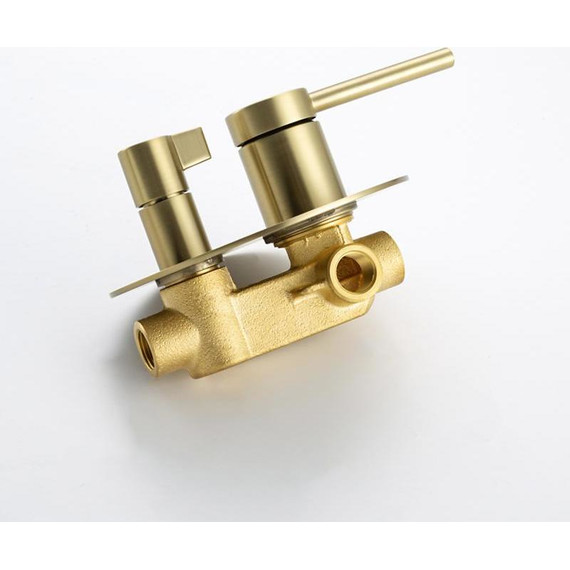 Душевая система для ванны Gappo G06-3 G7106-3, золото сатин, Цвет производителя: золото сатин - 12 Душевая система для ванны Gappo G06-3 G7106-3, золото сатин, Цвет производителя: золото сатин фото 12