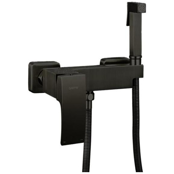 Набор для гигиенического душа Gappo G07-6 G2007-6, чёрный фото 