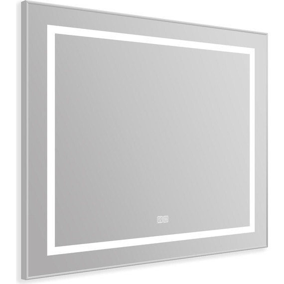 Зеркало BelBagno 88x78 см SPC-KRAFT-885-785-TCH-WARM, белый - 2 Зеркало BelBagno 88x78 см SPC-KRAFT-885-785-TCH-WARM, белый фото 2