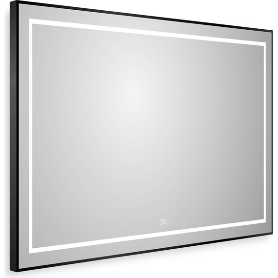 Зеркало BelBagno 100x80 см SPC-KRAFT-1000-800-LED-TCH-WARM-NERO - 2 Зеркало BelBagno 100x80 см SPC-KRAFT-1000-800-LED-TCH-WARM-NERO фото 2