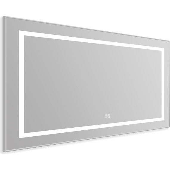 Зеркало BelBagno 108x68 см SPC-KRAFT-1085-685-TCH-WARM, белый - 2 Зеркало BelBagno 108x68 см SPC-KRAFT-1085-685-TCH-WARM, белый фото 2
