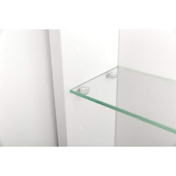 Зеркальный шкаф BelBagno 50 см SPC-GRT-500/800-1A-LED-TCH, белый - 6 Зеркальный шкаф BelBagno 50 см SPC-GRT-500/800-1A-LED-TCH, белый фото 6