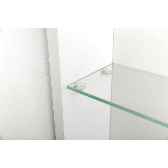 Зеркальный шкаф BelBagno 60 см SPC-GRT-600/800-1A-LED-TCH, белый фото 6